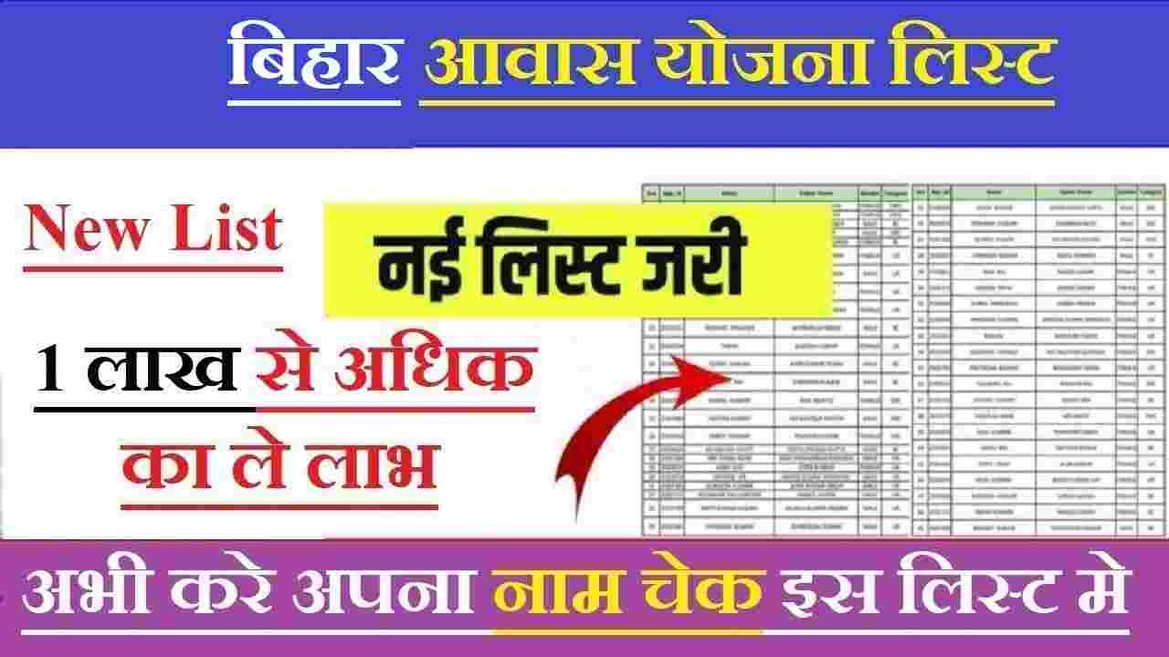 Bihar Awas Yojana List